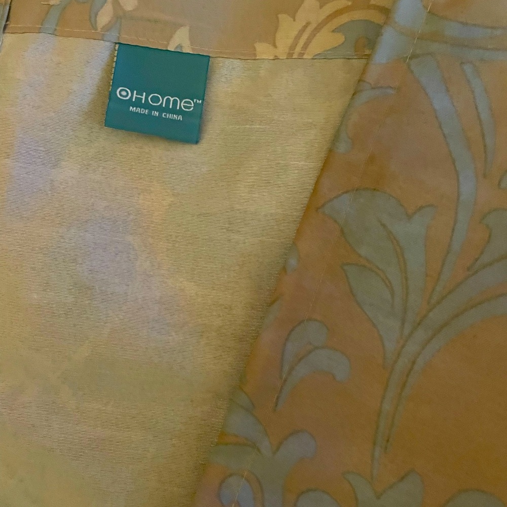 Standard size shower curtain